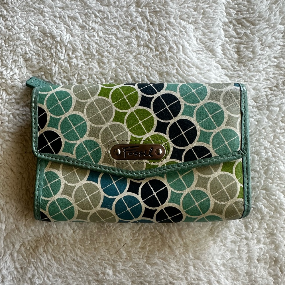 Fossil Patterned Wallet